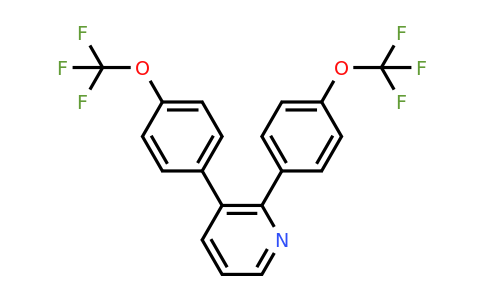 1261782-18-6 | 2,3-Bis(4-(trifluoromethoxy)phenyl)pyridine