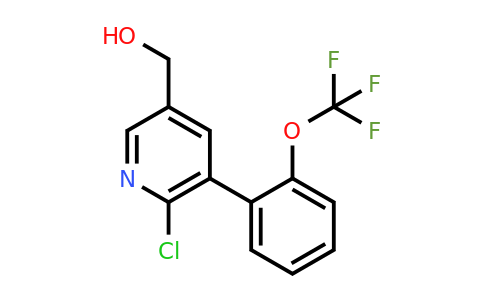 1261782-28-8 | 2-Chloro-3-(2-(trifluoromethoxy)phenyl)pyridine-5-methanol