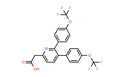 1261782-29-9 | 3,2-Bis(4-(trifluoromethoxy)phenyl)pyridine-6-acetic acid