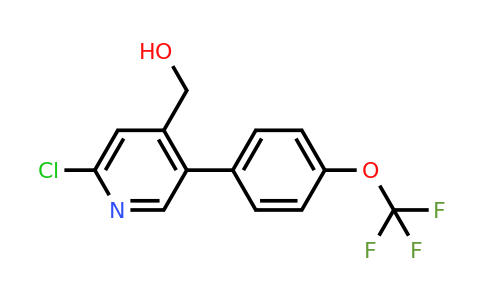 1261782-33-5 | 2-Chloro-5-(4-(trifluoromethoxy)phenyl)pyridine-4-methanol