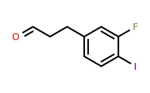 1261782-36-8 | 3-(3'-Fluoro-4'-iodophenyl)propionaldehyde