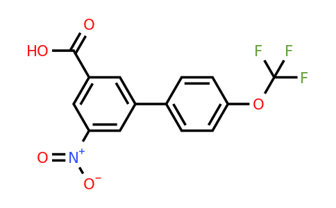 1261782-84-6 | 5-Nitro-3-(4-trifluoromethoxyphenyl)benzoic acid