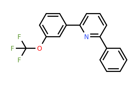 1261782-90-4 | 2-Phenyl-6-(3-(trifluoromethoxy)phenyl)pyridine