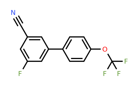 1261783-05-4 | 3-Cyano-5-fluoro-4'-(trifluoromethoxy)biphenyl