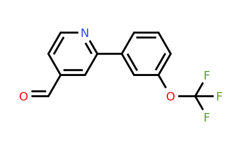1261783-06-5 | 2-(3-(Trifluoromethoxy)phenyl)isonicotinaldehyde