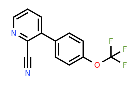 1261783-08-7 | 3-(4-(Trifluoromethoxy)phenyl)picolinonitrile