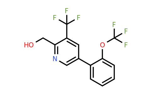 1261783-19-0 | 5-(2-(Trifluoromethoxy)phenyl)-3-(trifluoromethyl)pyridine-2-methanol