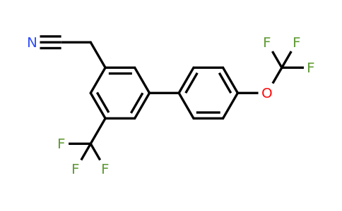1261783-24-7 | 4'-(Trifluoromethoxy)-5-(trifluoromethyl)biphenyl-3-acetonitrile