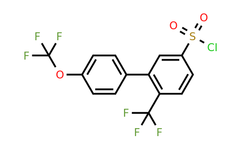 1261783-30-5 | 4'-(Trifluoromethoxy)-6-(trifluoromethyl)biphenyl-3-sulfonyl chloride
