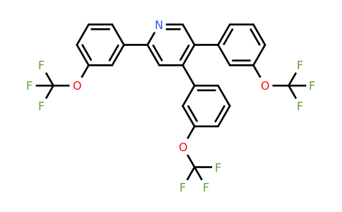 1261783-41-8 | 2,4,5-Tris(3-(trifluoromethoxy)phenyl)pyridine