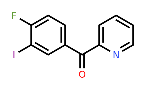 1261783-47-4 | 2-(4-Fluoro-3-iodobenzoyl)pyridine