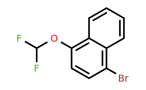1261783-62-3 | 4-Bromo-1-(difluoromethoxy)naphthalene