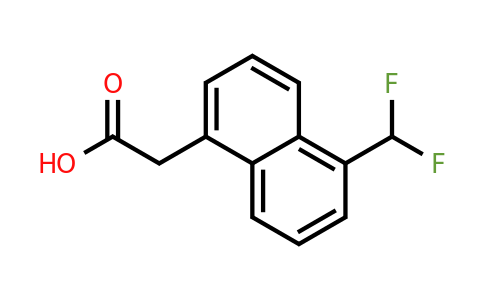 1261783-72-5 | 1-(Difluoromethyl)naphthalene-5-acetic acid