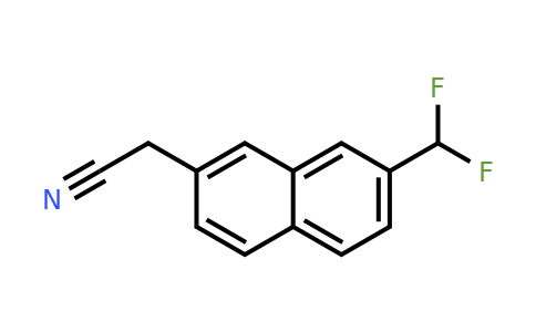 1261783-75-8 | 2-(Difluoromethyl)naphthalene-7-acetonitrile