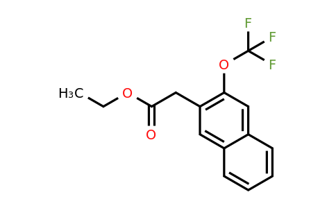 1261784-36-4 | Ethyl 2-(trifluoromethoxy)naphthalene-3-acetate