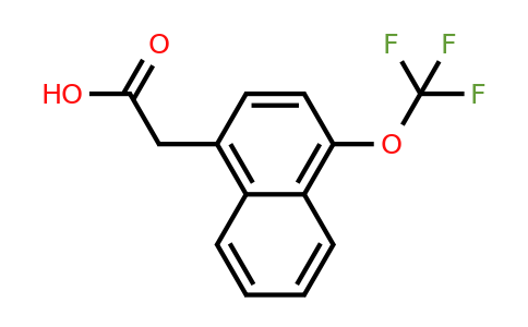 1261785-89-0 | 1-(Trifluoromethoxy)naphthalene-4-acetic acid
