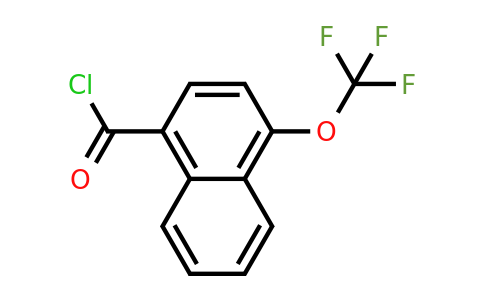 1261786-00-8 | 1-(Trifluoromethoxy)naphthalene-4-carbonyl chloride