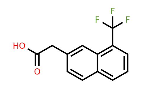 1261786-16-6 | 1-(Trifluoromethyl)naphthalene-7-acetic acid