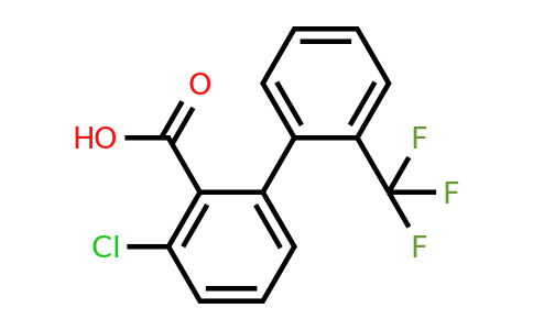 1261786-21-3 | 6-Chloro-2-(2-trifluoromethylphenyl)benzoic acid