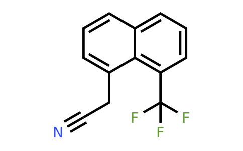 1261786-22-4 | 1-(Trifluoromethyl)naphthalene-8-acetonitrile