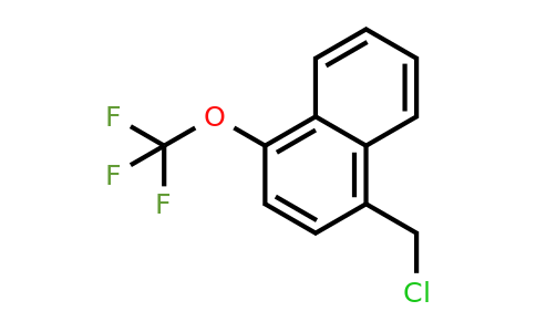 1261787-17-0 | 4-(Chloromethyl)-1-(trifluoromethoxy)naphthalene