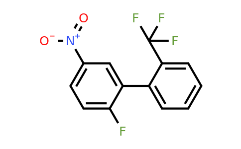 1261787-28-3 | 2-Fluoro-5-nitro-2'-(trifluoromethyl)biphenyl
