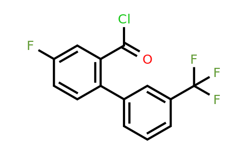 1261787-84-1 | 4-Fluoro-3'-(trifluoromethyl)biphenyl-2-carbonyl chloride