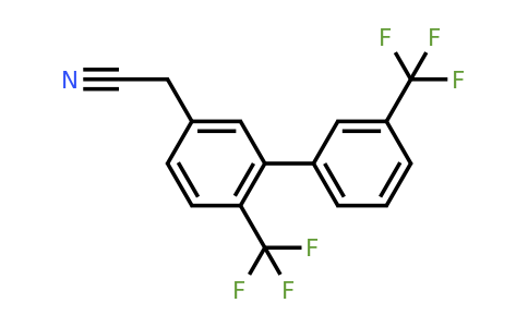 1261788-14-0 | 6,3'-Bis(trifluoromethyl)biphenyl-3-acetonitrile