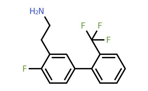 1261788-64-0 | 2-(4-Fluoro-2'-(trifluoromethyl)biphenyl-3-yl)-ethylamine