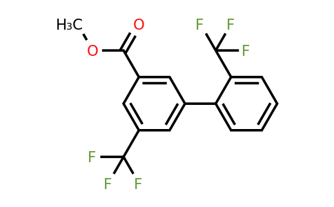 1261789-21-2 | 5,2'-Bis(trifluoromethyl)biphenyl-3-carboxylic acid methyl ester