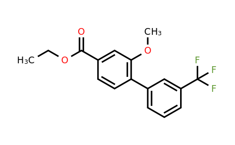 1261789-37-0 | 2-Methoxy-3'-(trifluoromethyl)biphenyl-4-carboxylic acid ethyl ester