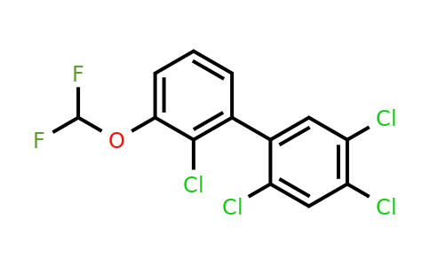 1261789-45-0 | 3'-Difluoromethoxy-2,4,5,2'-tetrachlorobiphenyl