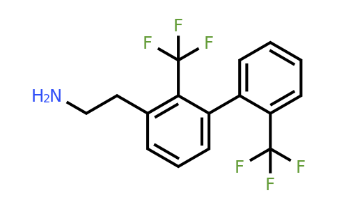 1261789-62-1 | 2-(2,2'-Bis(trifluoromethyl)biphenyl-3-yl)-ethylamine