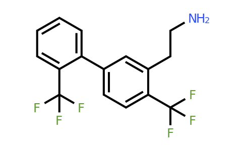 1261789-64-3 | 2-(4,2'-Bis(trifluoromethyl)biphenyl-3-yl)-ethylamine
