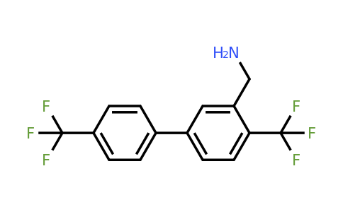 1261790-16-2 | C-(4,4'-Bis(trifluoromethyl)biphenyl-3-yl)-methylamine