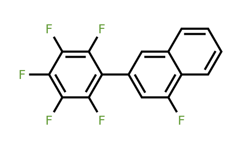 1261790-63-9 | 1-Fluoro-3-(perfluorophenyl)naphthalene