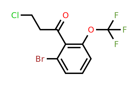 1261790-80-0 | 2'-Bromo-3-chloro-6'-(trifluoromethoxy)propiophenone