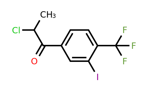1261790-89-9 | 2-Chloro-3'-iodo-4'-(trifluoromethyl)propiophenone