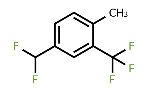 1261791-25-6 | 4-(Difluoromethyl)-2-(trifluoromethyl)toluene