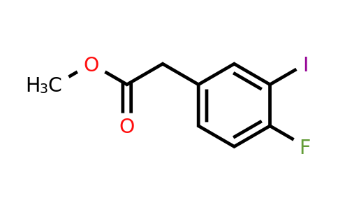 1261791-69-8 | Methyl 4-fluoro-3-iodophenylacetate