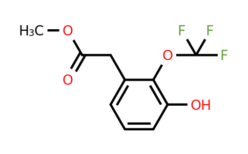 1261792-20-4 | Methyl 3-hydroxy-2-(trifluoromethoxy)phenylacetate