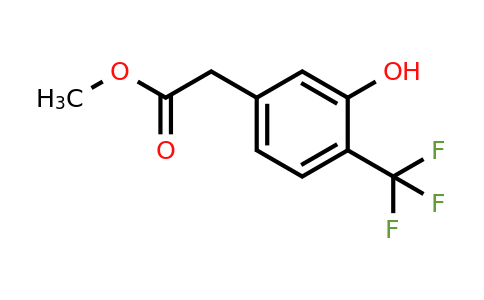 1261792-30-6 | Methyl 3-hydroxy-4-(trifluoromethyl)phenylacetate