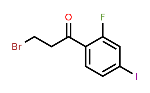 1261792-34-0 | 3-Bromo-2'-fluoro-4'-iodopropiophenone