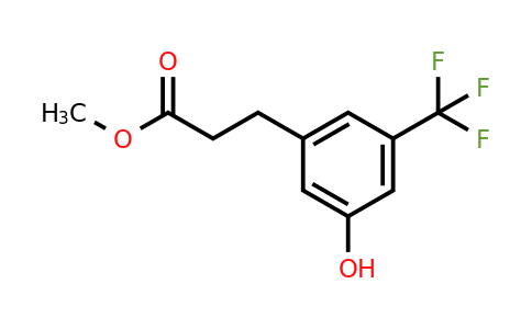 1261792-35-1 | Methyl 3-(3'-hydroxy-5'-(trifluoromethyl)phenyl)propionate