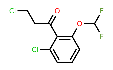 1261792-62-4 | 3,2'-Dichloro-6'-(difluoromethoxy)propiophenone