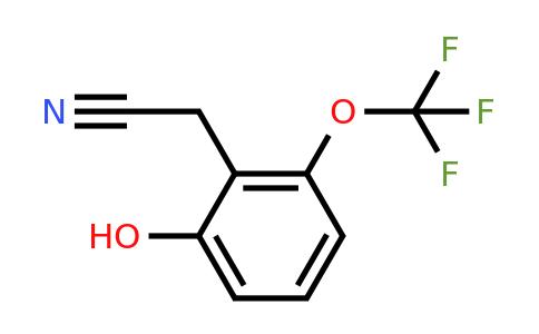 1261792-65-7 | 2-Hydroxy-6-(trifluoromethoxy)phenylacetonitrile