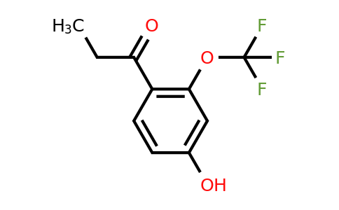 1261792-98-6 | 4'-Hydroxy-2'-(trifluoromethoxy)propiophenone