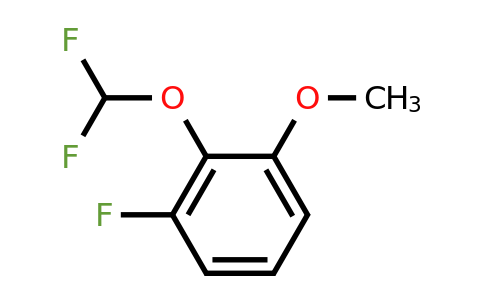 1261793-52-5 | 2-(Difluoromethoxy)-3-fluoroanisole