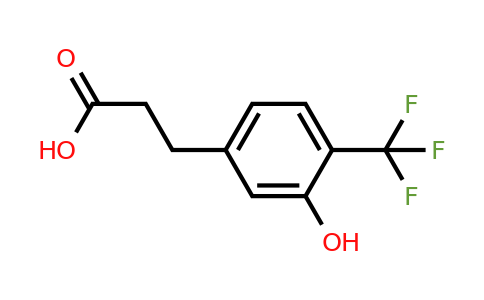 1261793-68-3 | 3-(3'-Hydroxy-4'-(trifluoromethyl)phenyl)propionic acid