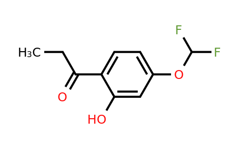 1261794-18-6 | 4'-(Difluoromethoxy)-2'-hydroxypropiophenone
